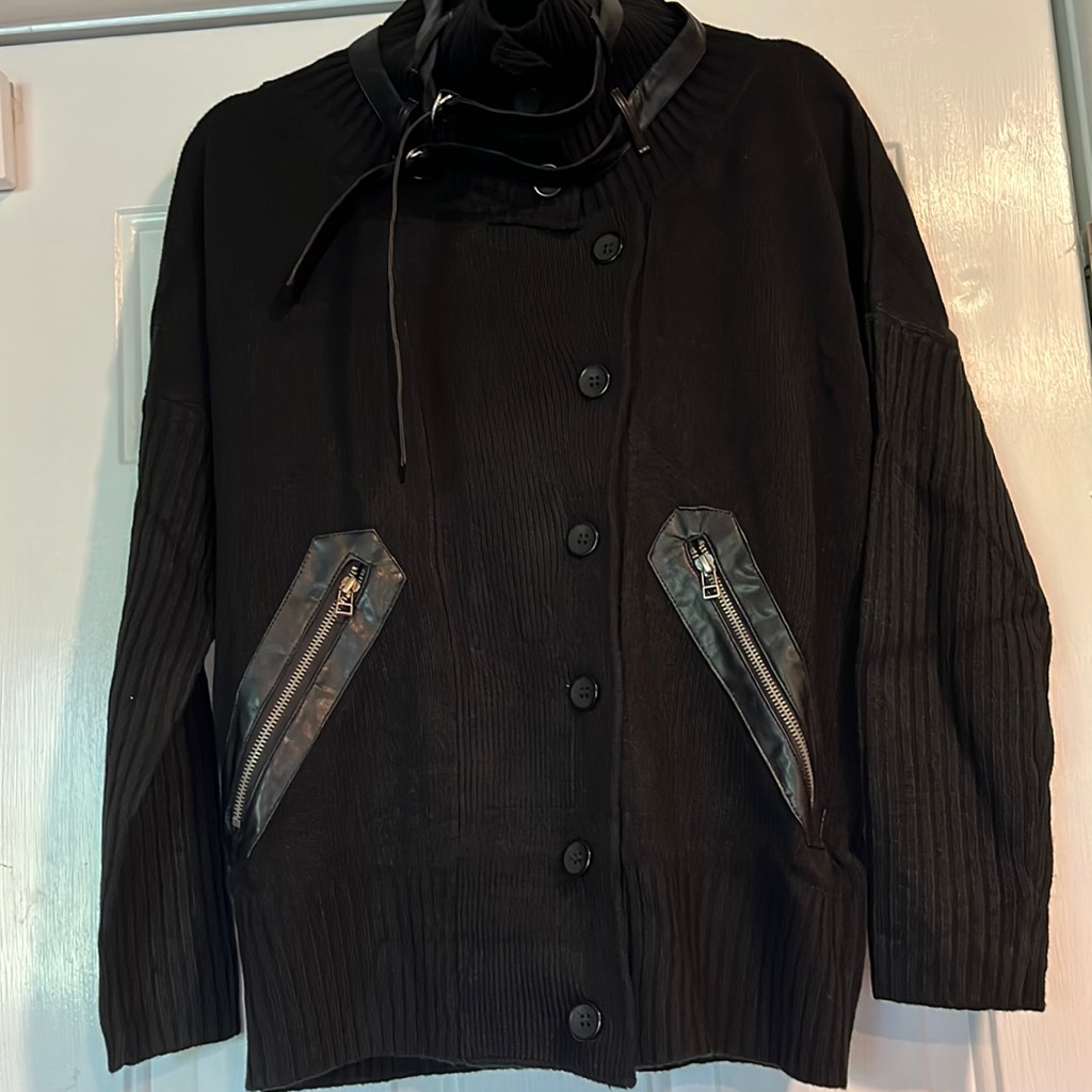 Button Down Sweater Jacket Nwt